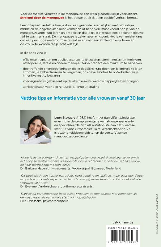 Stralend door de menopauze achterkant