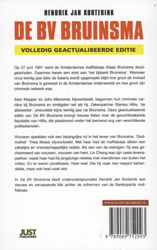 De BV Bruinsma achterkant