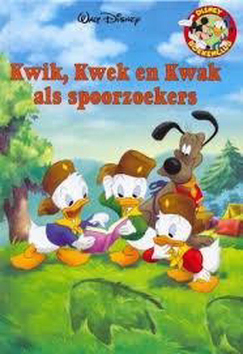Kwik, kwek en kwak als spoorzoekers