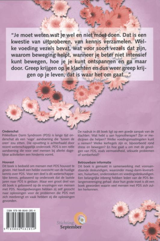 Zorgboek - Prikkelbare darm syndroom achterkant