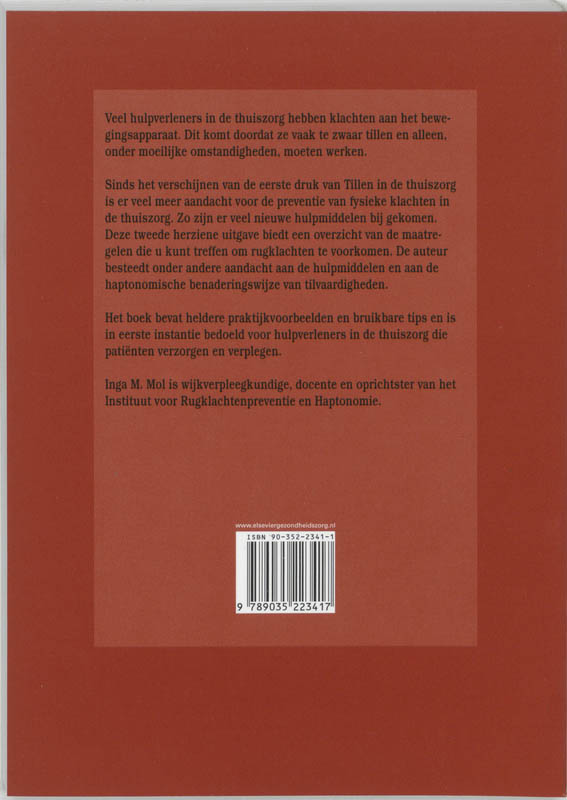 Tillen in de thuiszorg achterkant