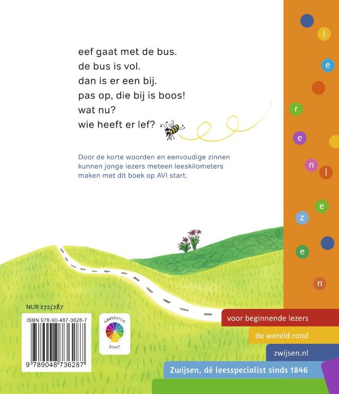 wat een lef! / Leren lezen AVI start achterkant