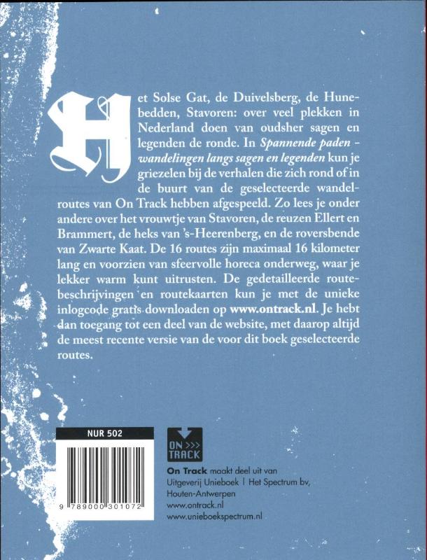 Spannende Paden achterkant