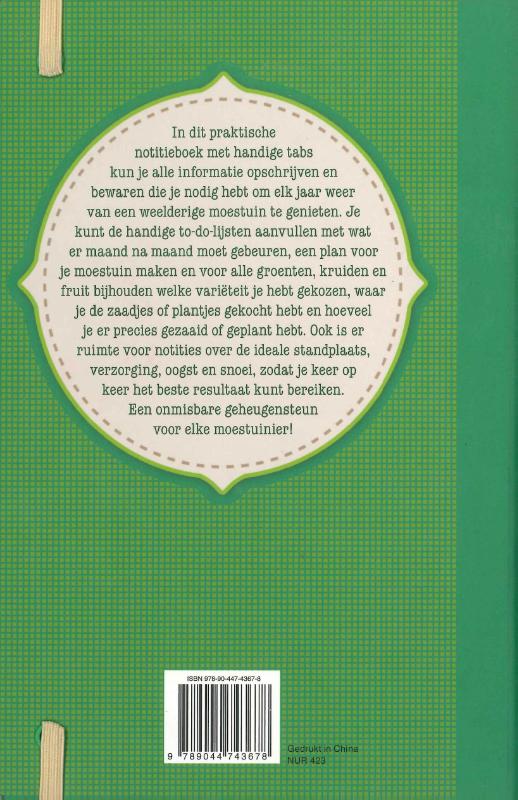 Mijn moestuin achterkant