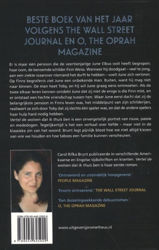 Vertel de wolven dat ik thuis ben achterkant