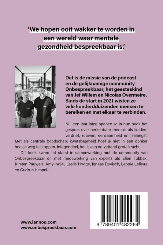 Omdat we hier niet genoeg over praten achterkant