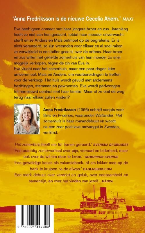 Het zomerhuis achterkant