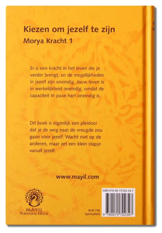 Kracht 1 -   Kiezen om jezelf te zijn achterkant