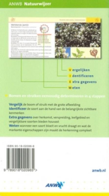 Bomen van Europa / ANWB navigator achterkant