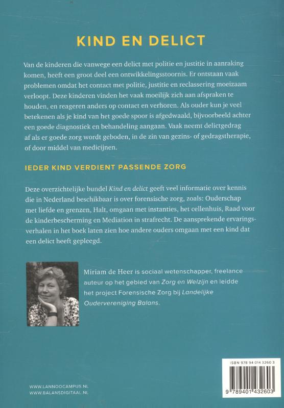 Kind en delict achterkant