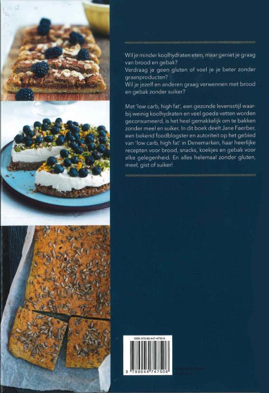 Het ultieme low carb bakboek achterkant