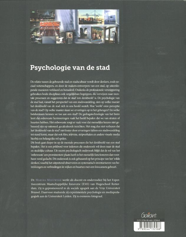 Psychologie van de stad achterkant
