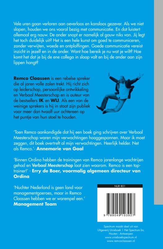 Verbaal Meesterschap achterkant