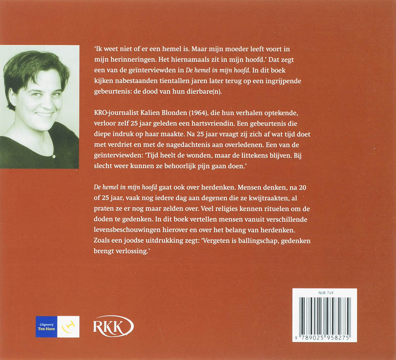De Hemel In Mijn Hoofd achterkant