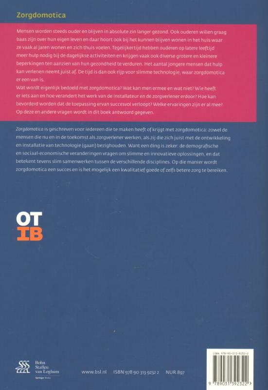 Zorgdomotica achterkant