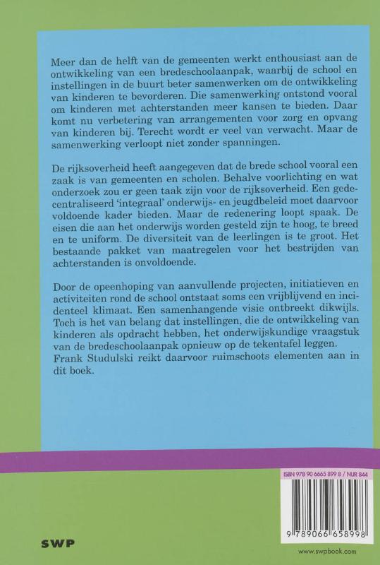 De brede school achterkant