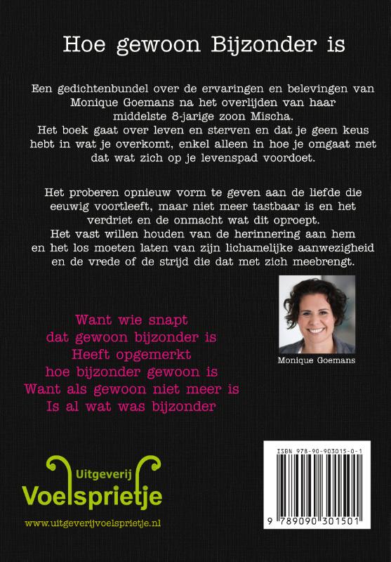 Hoe gewoon bijzonder is achterkant