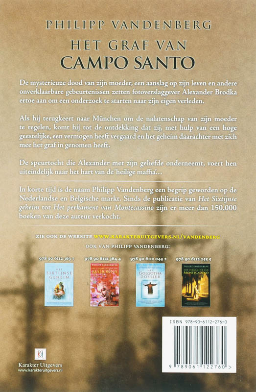 Het graf van Campo Santo achterkant