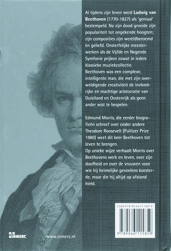 Beethoven / Bevlogen levens achterkant