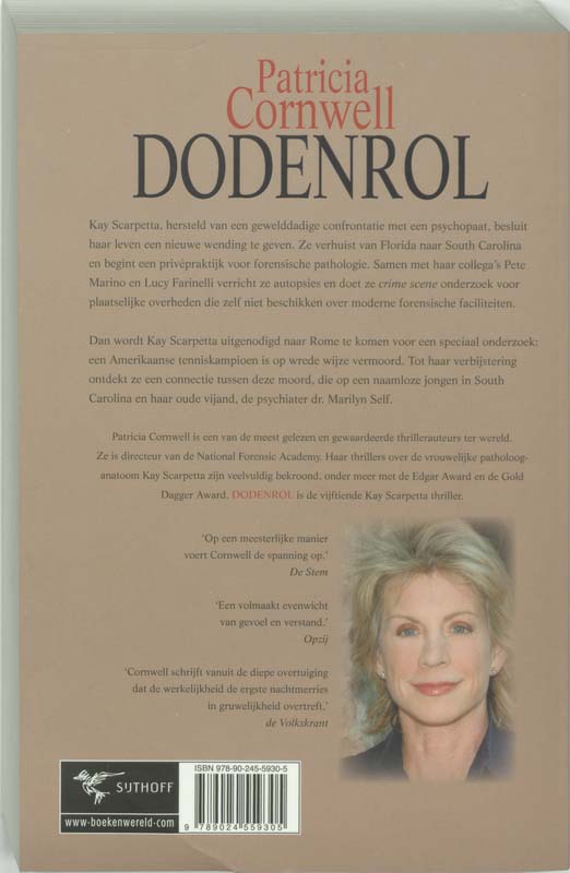 Dodenrol / Kay Scarpetta / 15 achterkant
