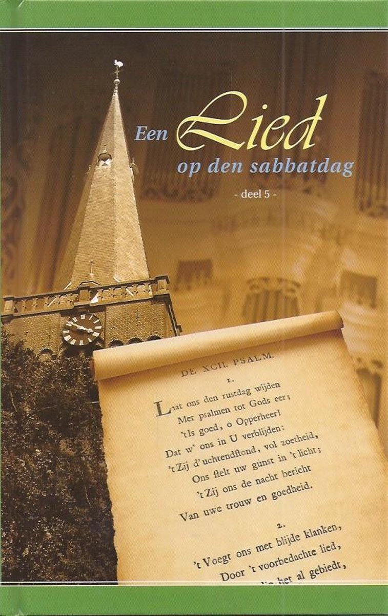 Een Lied op den Sabbatdag - Deel 5