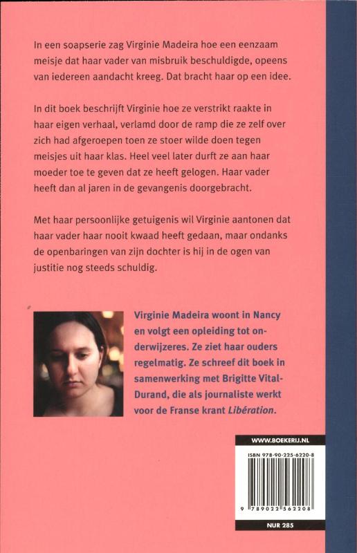 Ik heb gelogen achterkant