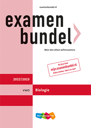 Examenbundel vwo Biologie 2022/2023