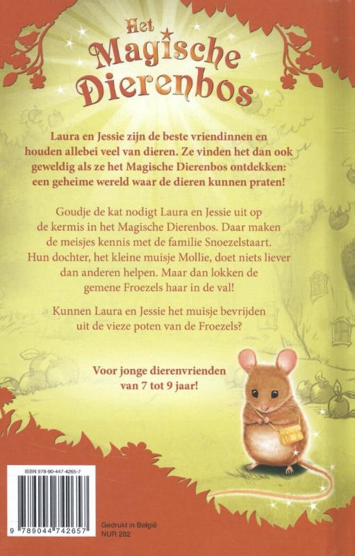 Mollie, het ijverige muisje / Het magische dierenbos achterkant