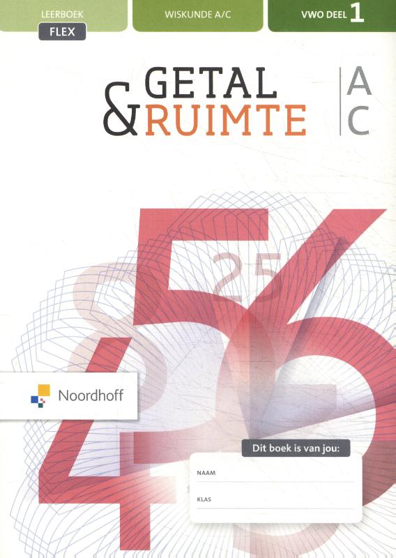 Getal & Ruimte vwo A/C FLEX 1