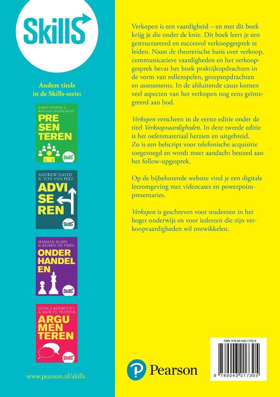 Verkopen / Skills achterkant