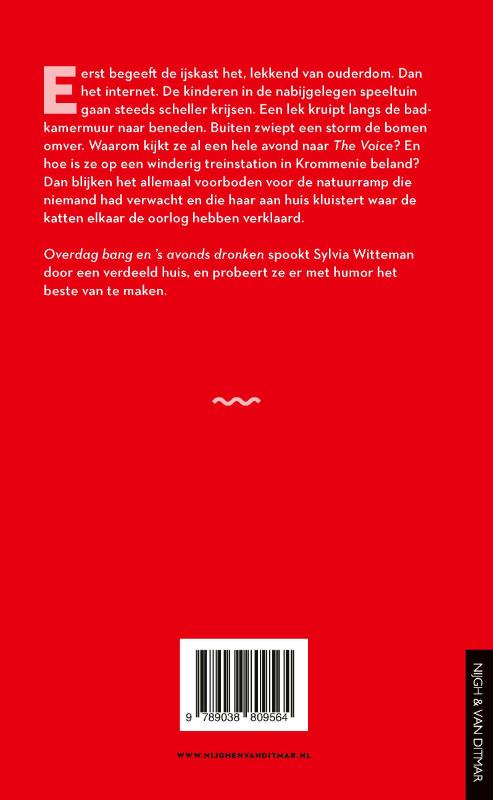 Overdag bang en 's avonds dronken achterkant