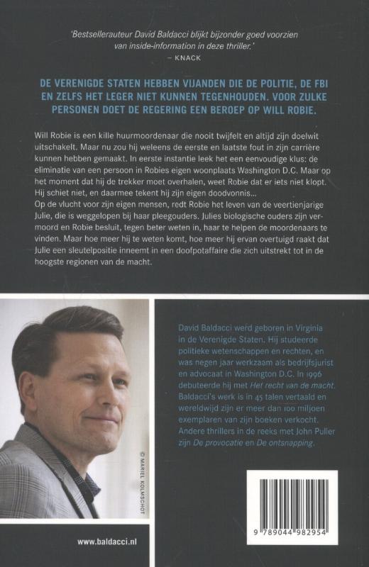 Onschuldig / Will Robie / 1 achterkant