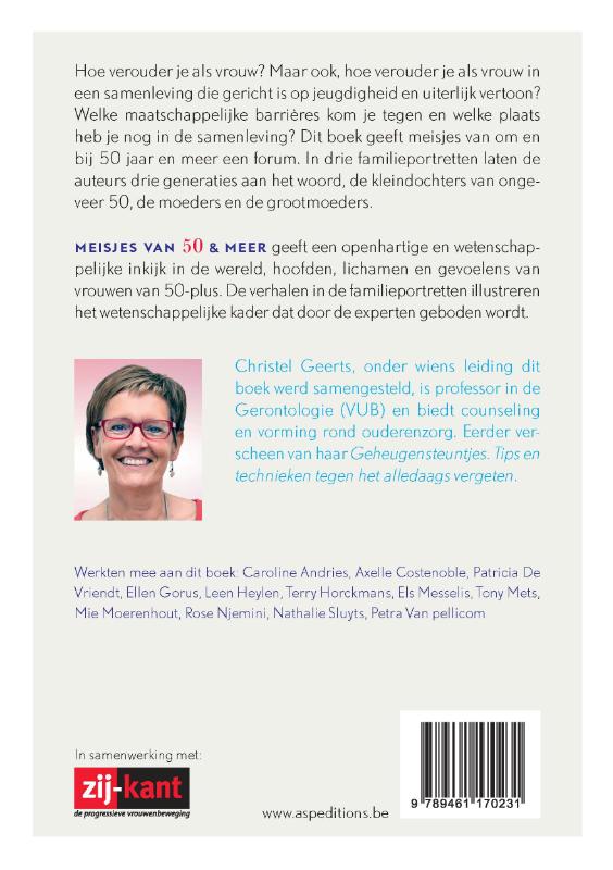 Meisjes van 50 en meer achterkant