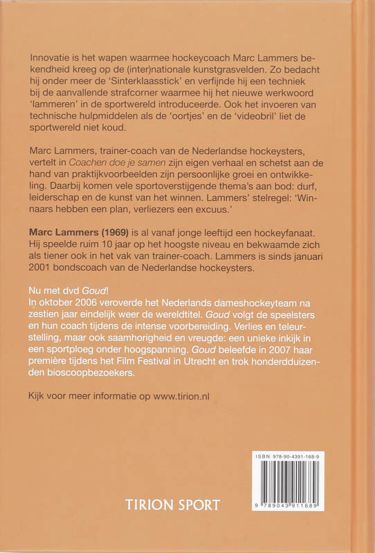 Coachen doe je samen achterkant