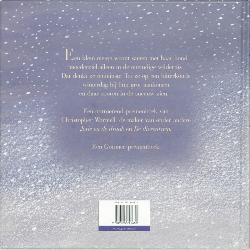 Meisje Alleen achterkant