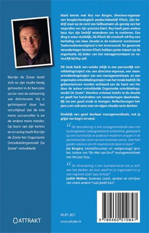 De verandering achterkant