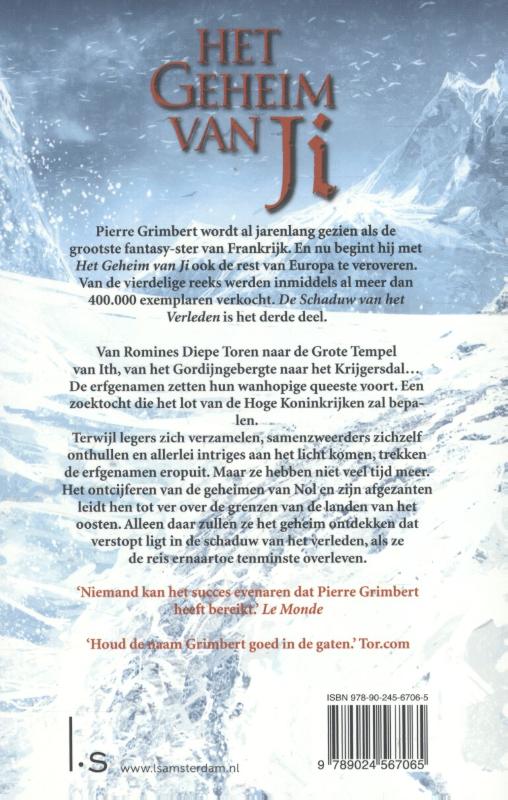 Het geheim van Ji 3 -   De schaduw van het verleden achterkant