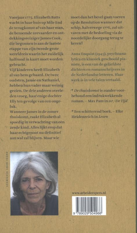 De thuiskomst achterkant