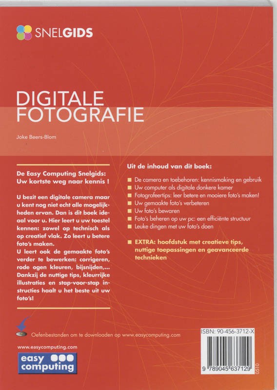 Snelgids Digitale Fotografie achterkant