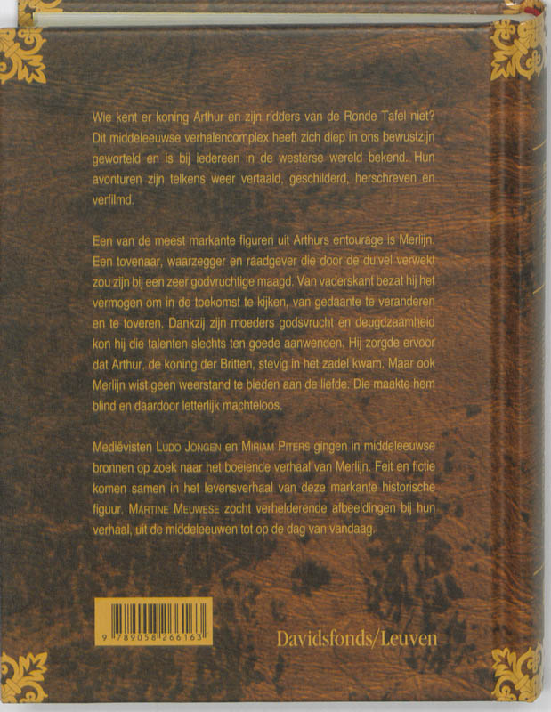 Merlijn. Tovenaar, Raadgever, Waarzegger achterkant