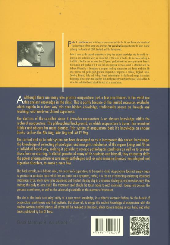 Celestial Stems & Terrestrial Branches The philosophy and physiology of acupuncture achterkant