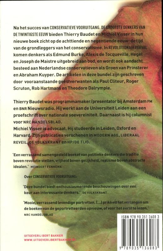 Revolutionair verval achterkant