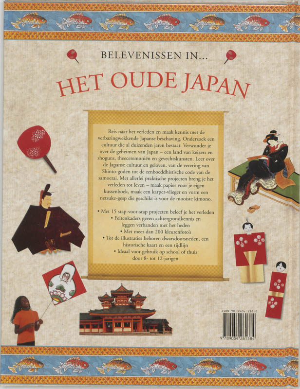 Het oude Japan / Belevenissen in achterkant