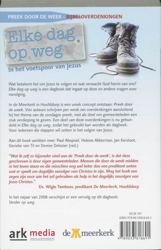 Elke dag op weg achterkant