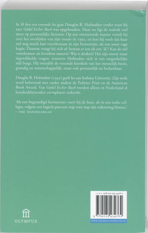 Ik Ben Een Vreemde Lus achterkant