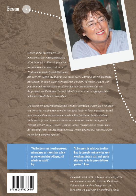 Ineke Loopt Naar Rome achterkant