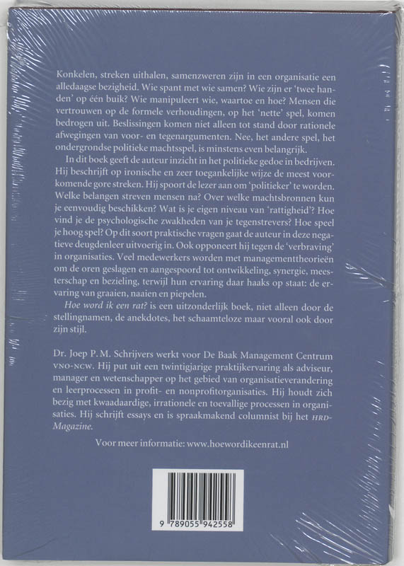 Hoe word ik een rat? achterkant