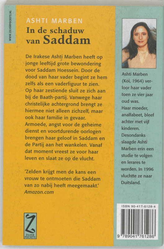 In de schaduw van Saddam / Zilver Pockets achterkant