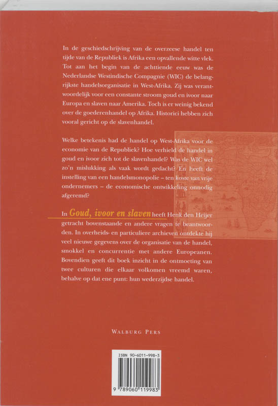 Goud, ivoor en slaven achterkant