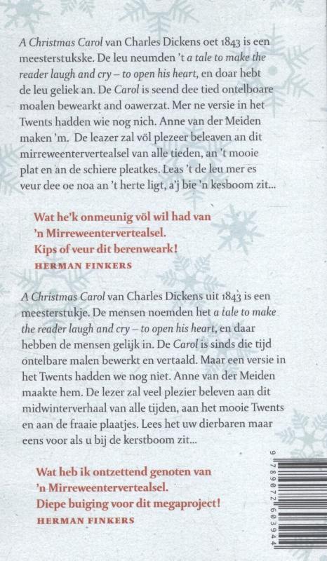 'n Mirreweentervertealsel achterkant